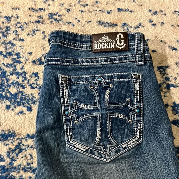 Rockin C women’s jeans size 32 - Picture 2 of 10